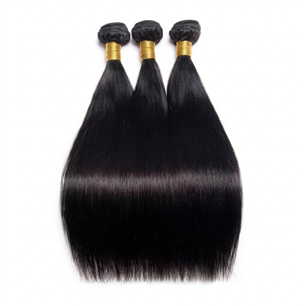 Silky Indian Dream Hair – Raw Virgin Straight Bundles